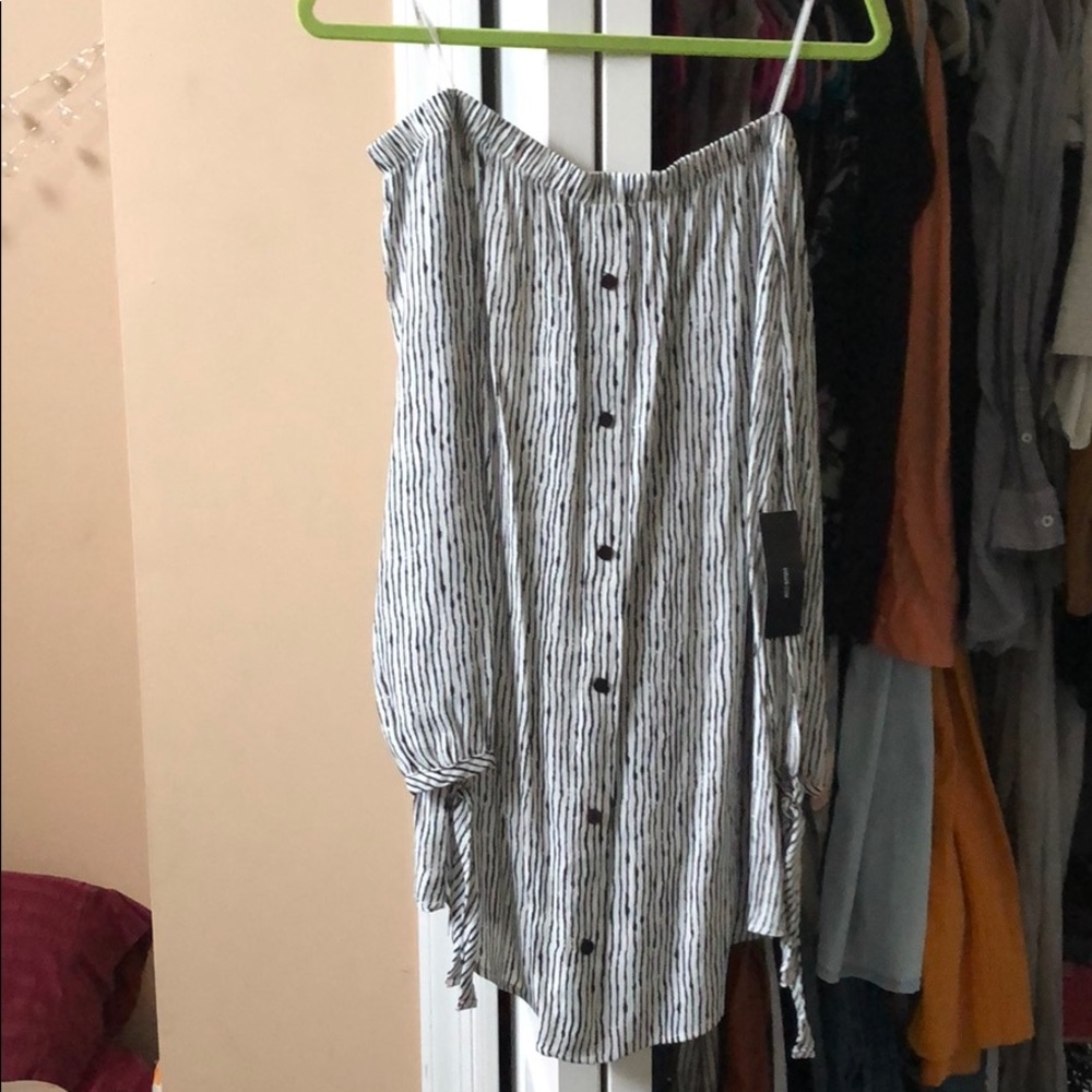 NWT Lulus Off Shoulder Mini Dress